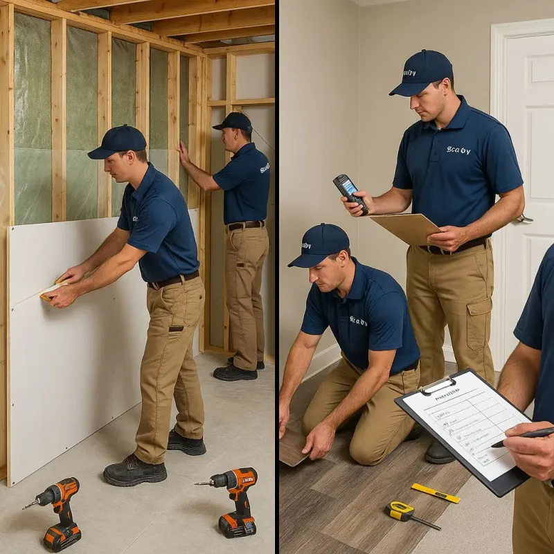 Repairs and Reconstruction process in Hanley Hills, MO