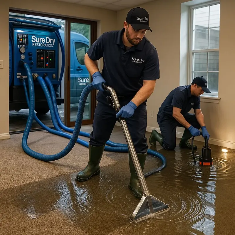 Water Extraction and Removal process in Hanley Hills, MO